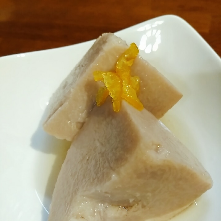 八頭のあっさり煮 柚子風味 レシピ 作り方 By エミ子のお手軽キッチン 楽天レシピ